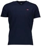 V-Ausschnitt Klassisches Fit T-Shirt
