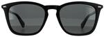 Polaroid Square Unisex Matte Schwarz Grau Polarisierte Sonnenbrille