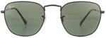 Ray-Ban Sonnenbrille Frank Legend RB3857 919931 Poliert Schwarz Gr&uuml;n G-15