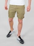 Herren Alpha Industries Crew Shorts in Olive...