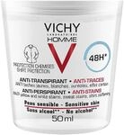 Vichy Homme Anti-transpirant Anti-traces 48h Deo Roll-on 50 ml
