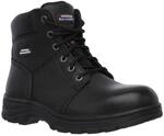 Skechers Herren Workshire Entspannt Passform Schn&uuml;r-Sicherheitsstiefel
