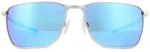 Oakley Sonnenbrille Ejector OO4142-04 Satin Chrom Prizm Sapphire