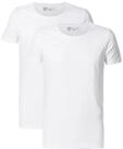 Petrol Industries - 2-er Pack Basic-T-Shirt Rundhalsausschnitt Herren - Wei&szlig;