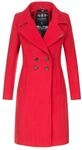 Navahoo Damen Trenchcoat Wooly &ndash; Premium Wintermantel mit Eleganter Passform