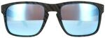 Oakley Rectangle Mens Woodgrain Prizm Deep Water polarisierte Sonnenbrille