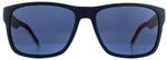 Tommy Hilfiger Rectangle Mens Black Red White Blue Avio Sonnenbrillen