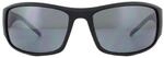 Bolle Sonnenbrille King 12573 Matt Schwarz TNS Grau Polarisiert