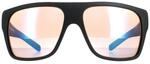 Bolle Square Mens Matte Black Phantom+ Polarized Photochromic Falco Sonnenbrille