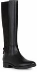 Geox D Felicity Leder Women's Schwarz Stiefel