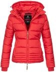 Marikoo Damen Steppjacke mit abnehmbarer Kapuze & 2-Wege-Rei&szlig;verschluss