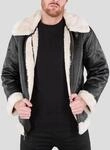 Alpha Industries B3 FL Herren Flugjacke in Schwarz