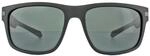 Polaroid Square Mens Matt Schwarz Grau Polarisierte Sonnenbrille