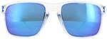 Oakley Sonnenbrille Holbrook XL OO9417-07 poliert klar Prizm Saphir polarisiert