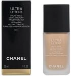 Chanel Ultra Le Teint Flawless Finish Fluid Foundation.