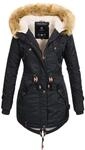 Navahoo Damen Winterjacke B399 &ndash; Warm, Wasserabweisend & Mit Abnehmbarem