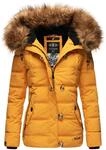 Navahoo Damen Winterjacke Zoja &ndash; Warm, Stylisch & Mit Abnehmbarem Kunstfellkragen