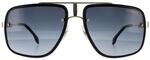 Carrera Aviator Herren Sonnenbrille Gold Schwarz Grau Verlauf