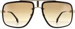 Carrera Aviator Unisex Gold Schwarz Braun Farbverlauf