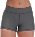 Under Armour HeatGear Shorts Halbhoch F&uuml;r Damen In Grau