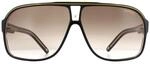 Carrera Aviator Mens Schwarz Braun Gradient Sonnenbrille