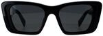 Prada Rectangle Womens Schwarz Dunkelgrau PR08YS