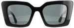 Burberry Square Damen Schwarz Dunkelgrau BE4344 Daisy