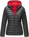 Marikoo Damen Steppjacke Lucy mit Kapuze & leichtem Futter
