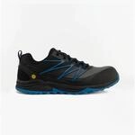 PUXAL Herren Sicherheitsschuhe Schwarz/Blau