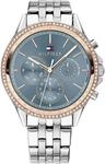 Tommy Hilfiger Diese elegante und modische Uhr mit Steinbesatz ist ein perfektes