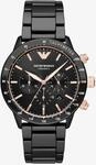 Emporio Armani Mario Herrenuhr schwarz AR70002