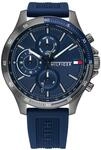 Tommy Hilfiger Bank Herren Blau Uhr 1791721