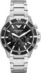 Emporio Armani Diver Silber Herren Armbanduhr AR11360