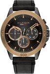 Tommy Hilfiger Harley Schwarz Herren Armbanduhr 1791893