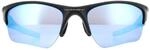 Oakley Wrap Mens Matte Black Prizm Deep H2O polarisierte Sonnenbrille