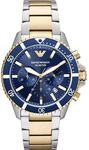 Emporio Armani Diver Mehrfarbig Herren Armbanduhr AR11362