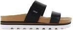 CUSHION VISTA HI FLIP FLOPS SCHWARZ