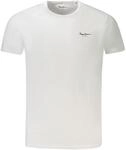 Pepe Jeans Bianco Baumwoll-Herren T-Shirt