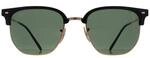 Ray-Ban Square Unisex Schwarz auf Gold Gr&uuml;n RB4416 Neu Clubmaster
