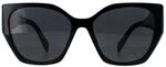 Prada Square Womens Schwarz Dunkelgrau PR19ZS