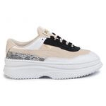 Puma Deva Reptile Womens Beige Trainer 4300938e-7571-49a8-8444-7df33aa7f906