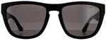 Tommy Hilfiger Square Mens Matte Schwarz Grau Polarisierte Sonnenbrille
