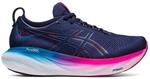Asics Gel-Nimbus 25 Blaue Laufschuhe f&uuml;r Damen