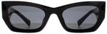Miu Miu Rectangle Womens Schwarz Dunkelgrau MU09WS