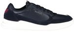 Tommy Hilfiger Blaue Leder Herren Sneakers
