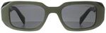 Prada PR17WS 13N5S0 Salbei schwarz dunkelgrau Sonnenbrille