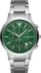 Emporio Armani Renato Silber Herren Armbanduhr AR11507
