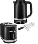 KitchenAid Fr&uuml;hst&uuml;ckspaket inkl. Wasserkocher 5KEK1701, Toaster 5KMT2109 +