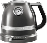 KitchenAid 1,5 L Artisan Wasserkocher 5KEK1522 Medaillon Silber