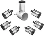 KitchenAid Set Gem&uuml;seschneider 5KSMVSA und Zusatztrommeln 5KSMEMVSC